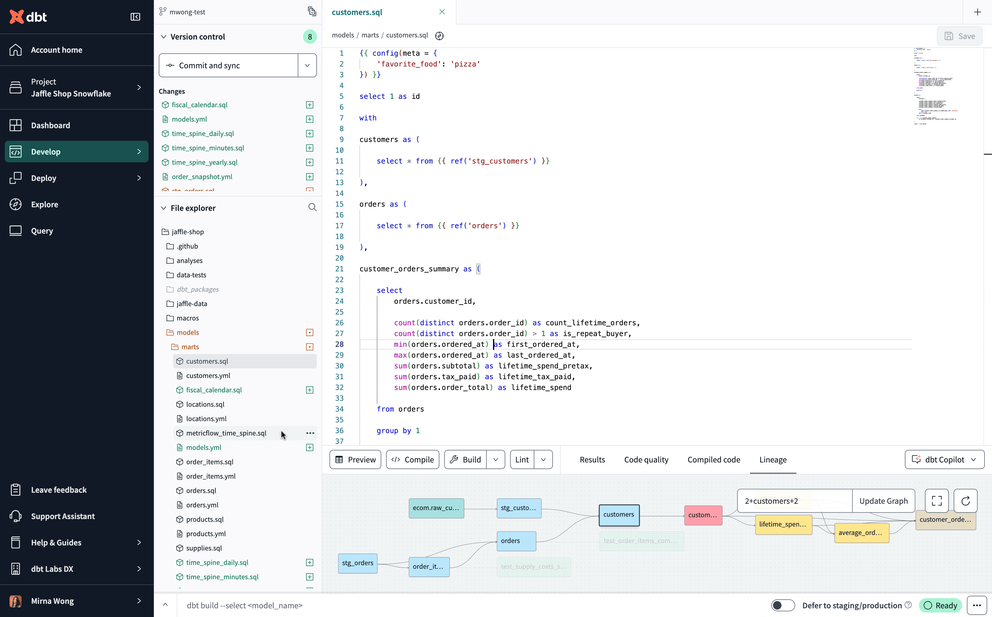 Create a support ticket in dbt Cloud Create a support ticket in dbt Cloud
